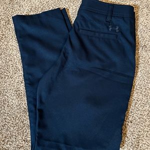 Boys Under Armor dress/golf pants; size 12; navy